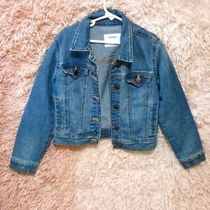 Plain Denim Jacket